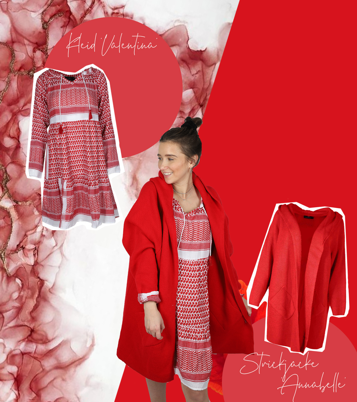 Ton | - Highlights setze mit Blog Zwillingsherz Onlineshop Damenmode Pali-Kleid für - in Accessoires & Dein deinem farbliche Ton |