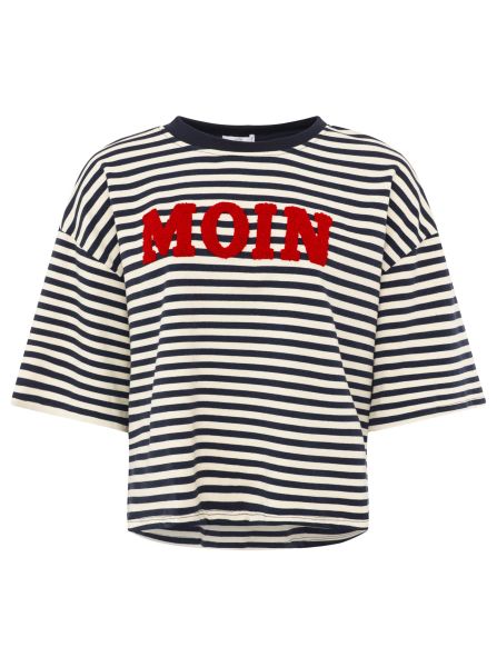 Oversize Shirt "MOIN Streifen"