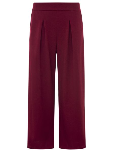 Oversize Stoffhose "Bundfalte"