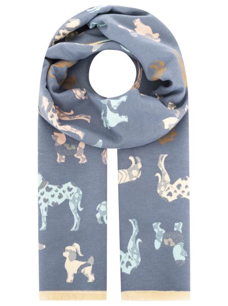 Schal "Hundeparade"