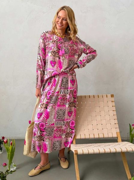 Rock "Leo Love Patchwork"