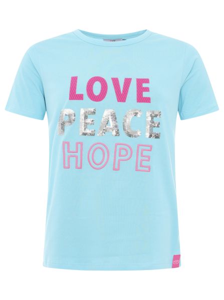 T-Shirt "Love Peace Hope"