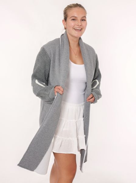 Strick Cardigan "Herz"