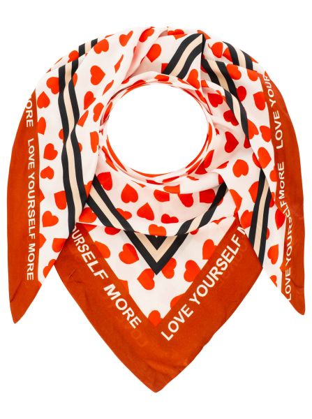 Dreieckstuch "Herzen Allover"