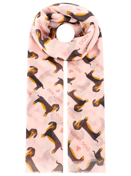 Tuch Viskose Mix "Dog Lover"