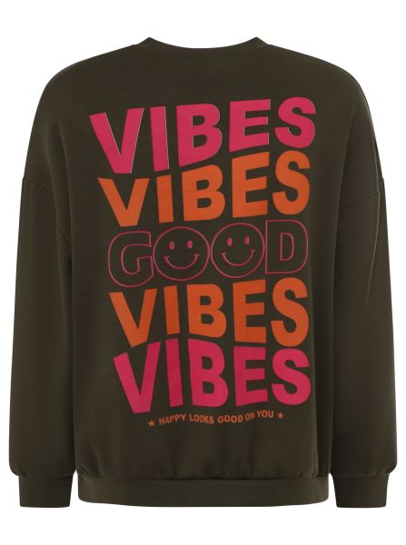 Pullover "Good Vibes Smile"