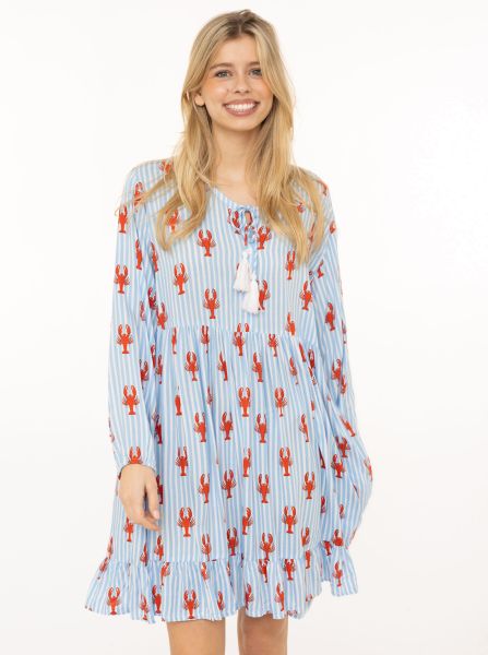 Kleid "Lobsters & Stripes"