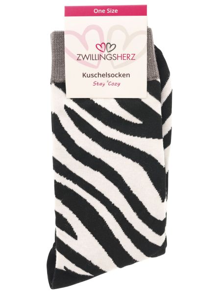 Socken "Zebra"