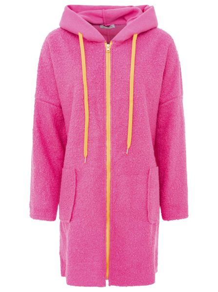 Oversize Teddy Mantel "Neon"