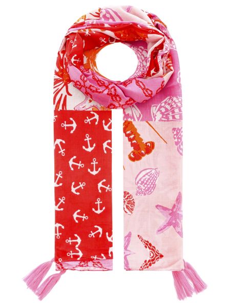 Schal "Meeres Print"
