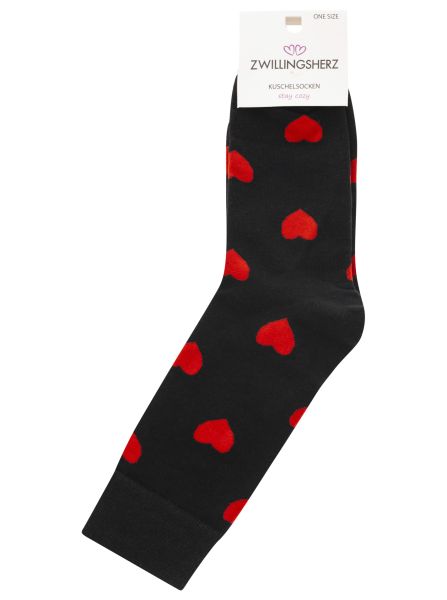 Socken BW "Herzen"