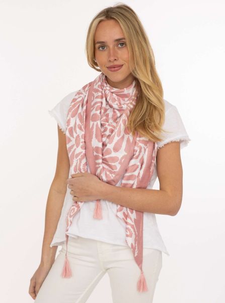 Dreieckstuch Organic Bamboo "Flower Fun"