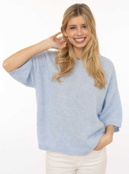 Kurzarm Pullover Boxy