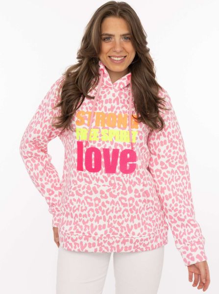 Hoodie "AOP Leo Strong"