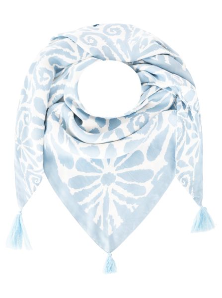 Dreieckstuch Organic Bamboo "Flower Fun"