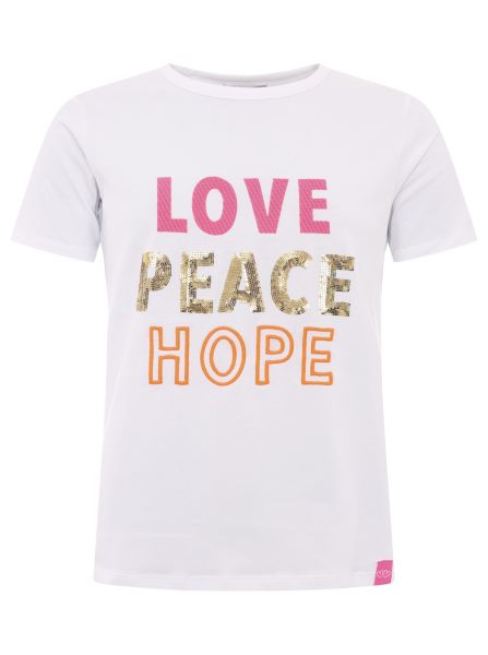 T-Shirt "Love Peace Hope"