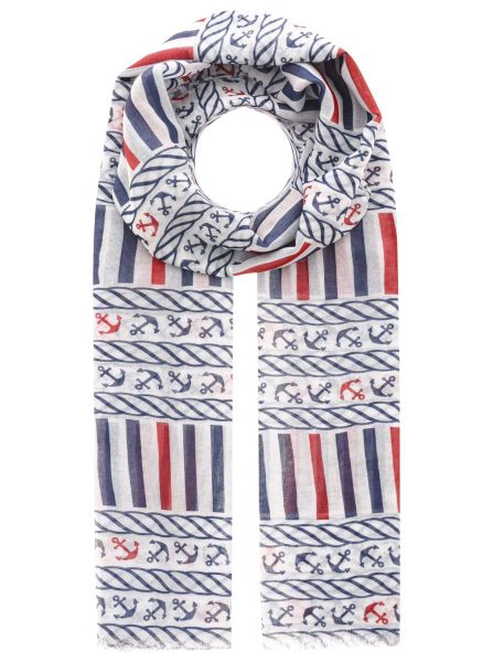Tuch "Anker & Streifen"