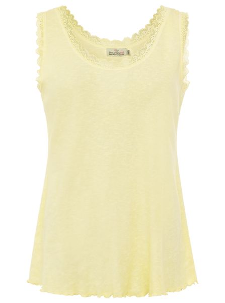 Tanktop Kaltfärbung "Spitze"