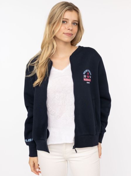 Sweatbomberjacke "Meine Heimat"