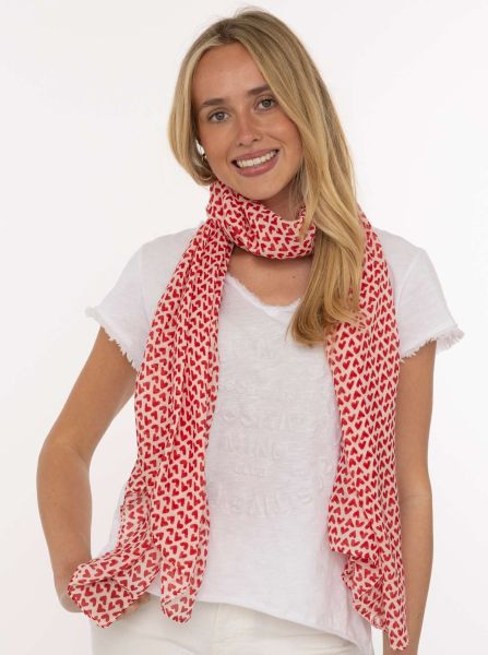 Tuch "Herzchen Allover"