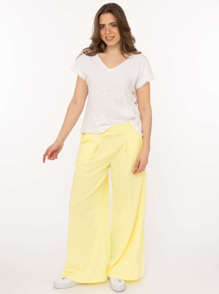 Oversize Stoffhose "Bundfalte"