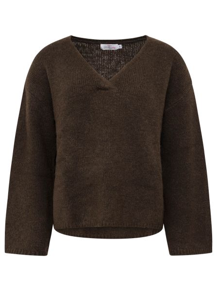 Pullover V-Ausschnitt "Uni"