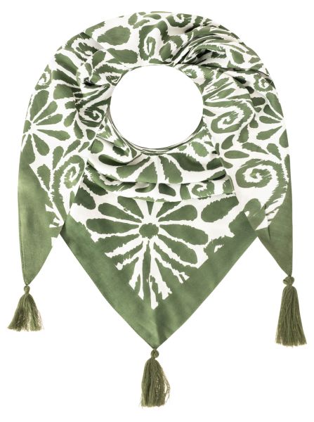 Dreieckstuch Organic Bamboo "Flower Fun"