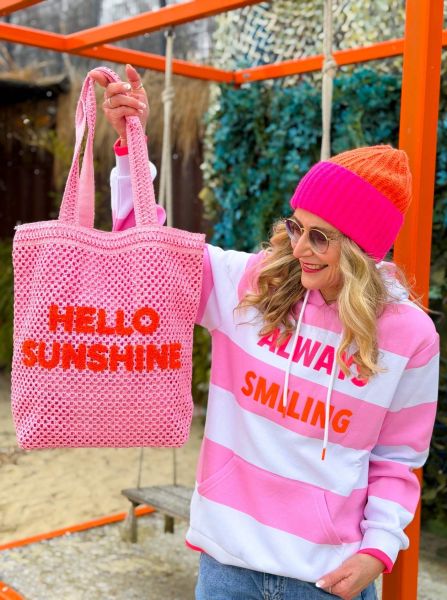 Strandshopper "Strandpink Hello Sunshine"