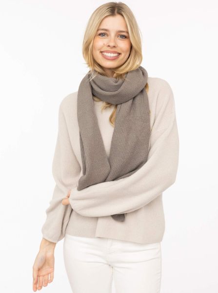 100% Cashmere Gerippter Schal "Cozy"