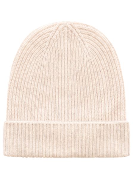 100% Kaschmir Beanie "Ribbon Pattern"