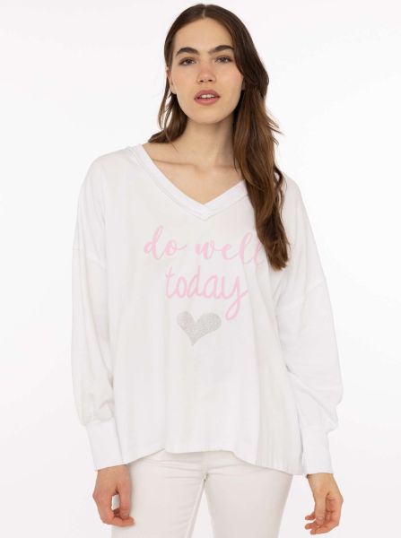 Sweater V-Neck "Do Well"