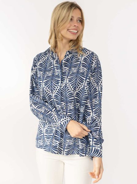 Bluse "Palms & Beach"