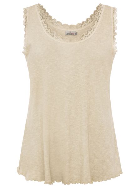 Tanktop Kaltfärbung "Spitze"