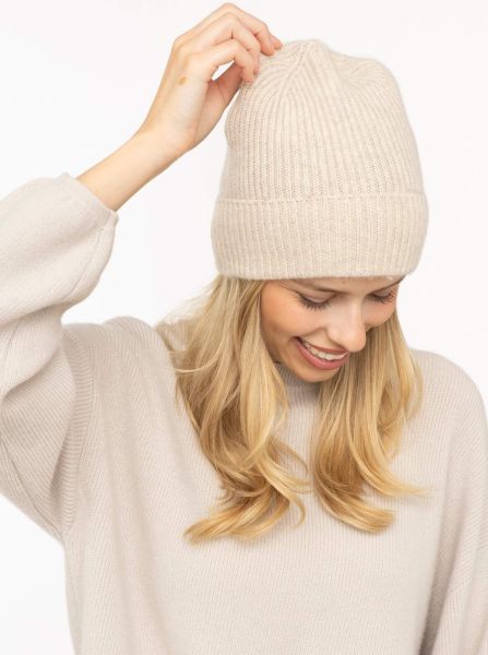 100% Cashmere Grobstrickmütze "Chunky"