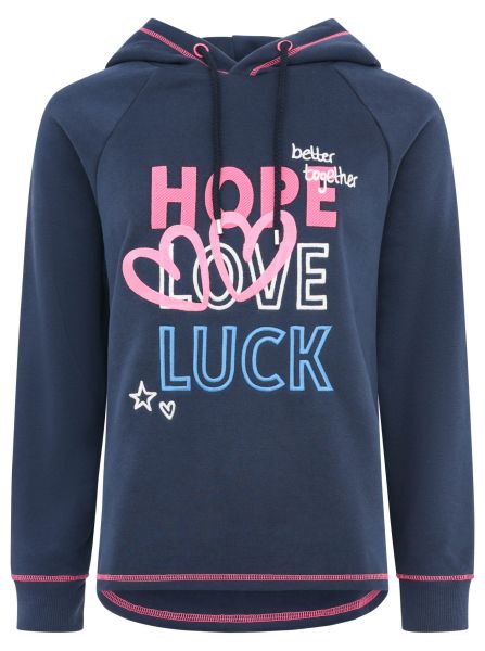 Hoodie "Hope Love Luck"