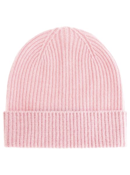 100% Kaschmir Beanie "Ribbon Pattern"
