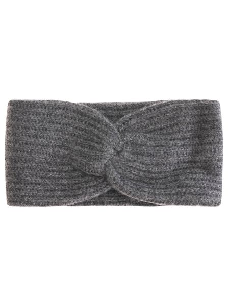100% Kaschmir Stirnband "Rippe"