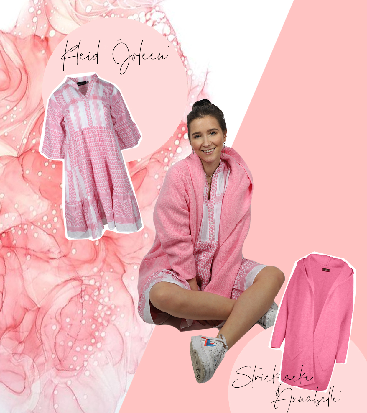 Ton in Ton - | Zwillingsherz für Pali-Kleid farbliche Accessoires Blog & Highlights Damenmode deinem Onlineshop Dein | - mit setze