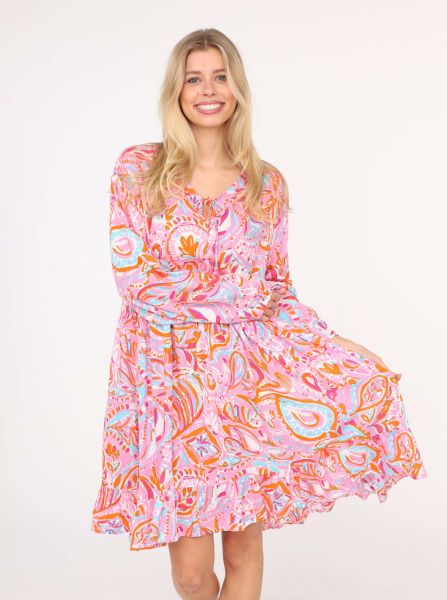 Kleid "Aquarell Paisley"