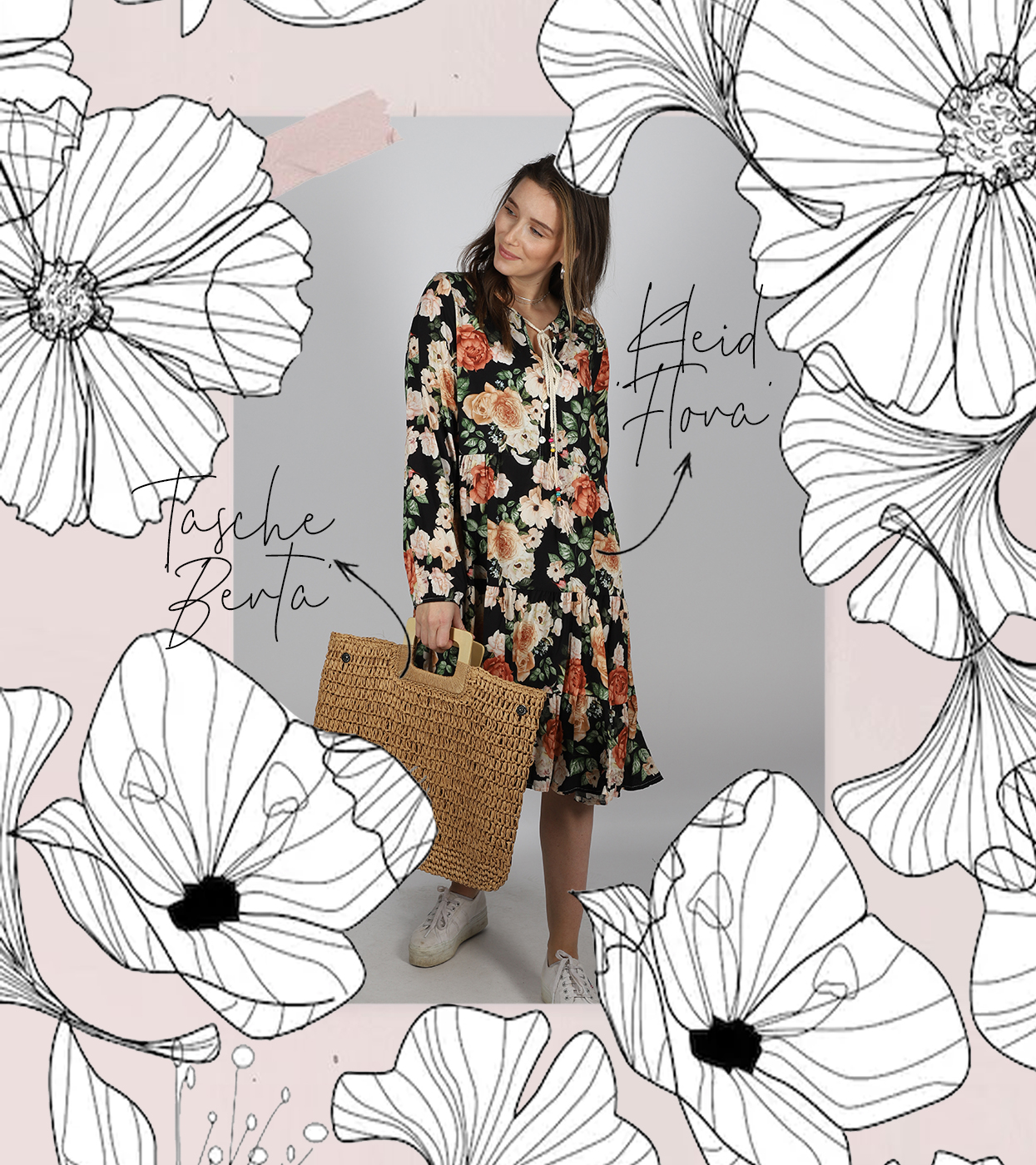 Blumenprint richtig stylen! | Zwillingsherz - Dein Onlineshop für Damenmode  & Accessoires