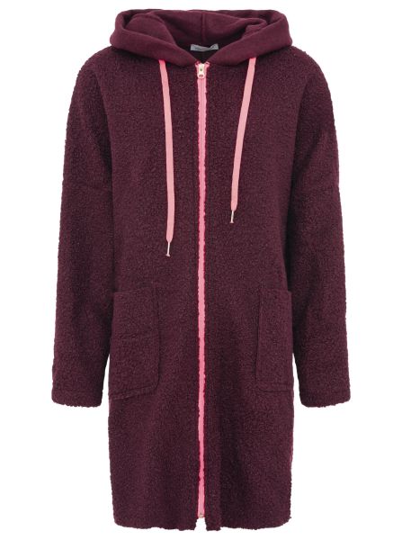 Oversize Teddy Mantel "Neon"