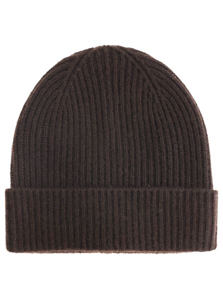 100% Kaschmir Beanie "Ribbon Pattern"