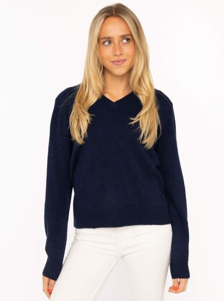 100% Cashmere V-Neck Loose