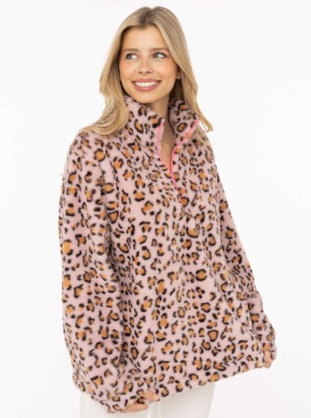 Fake Fur Troyer Cozy Leo