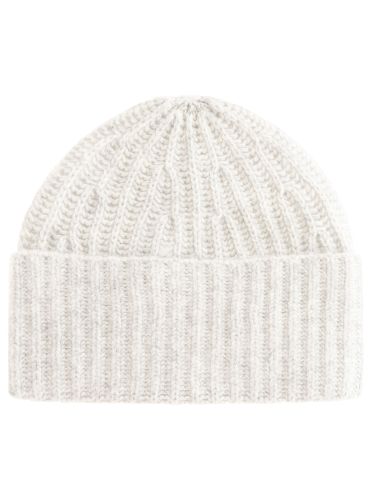 100% Kaschmir Grobstrick Mütze "Uni"