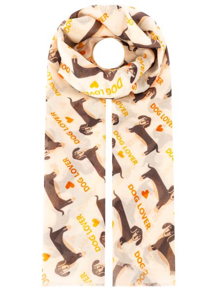 Tuch Viskose Mix "Dog Lover"