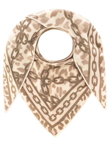 Dreieckstuch Cashmere Mix "Leo Kette"