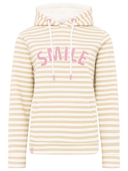 Hoodie "Streifen Smile"