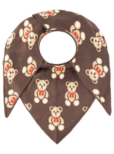 Dreieckstuch "Teddy mit Schal"
