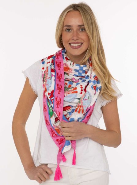 Dreieckstuch Organic Bamboo "Beach Vibes"